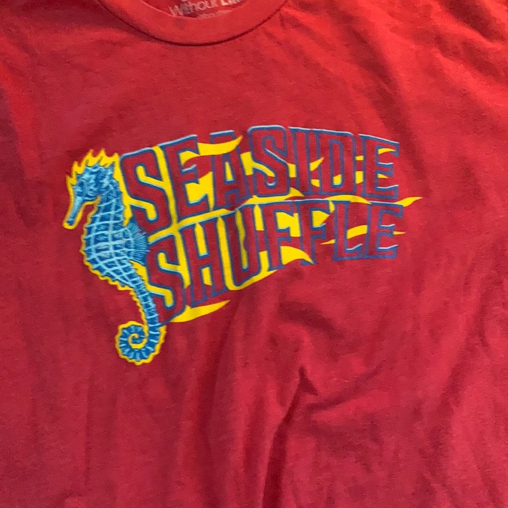 Red small race t-shirt